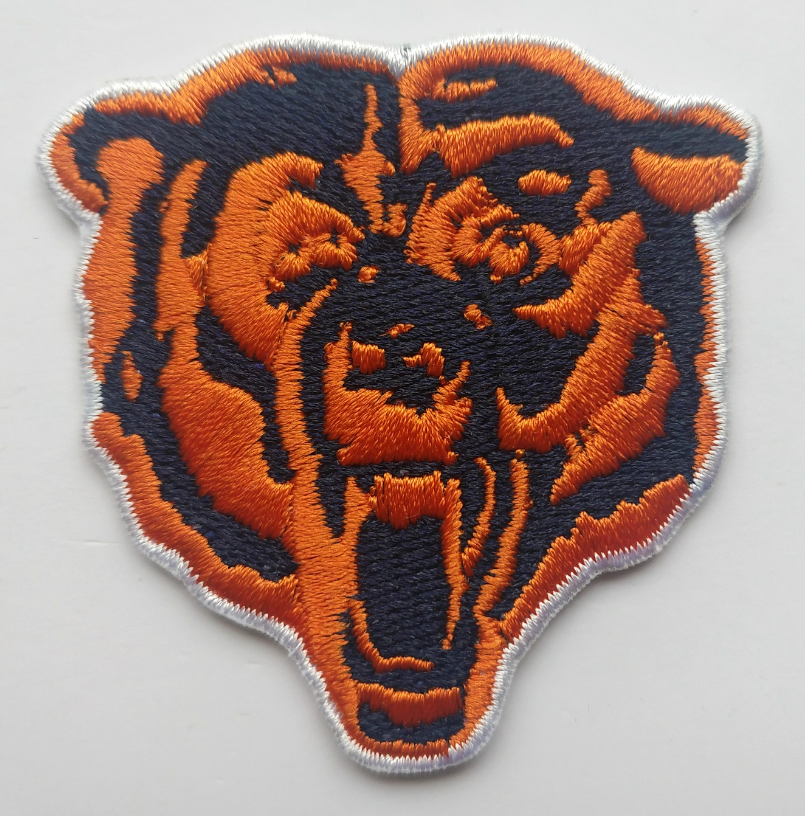 Chicago Bears Logo Iron-on Patch 5.8cmx5.6cm